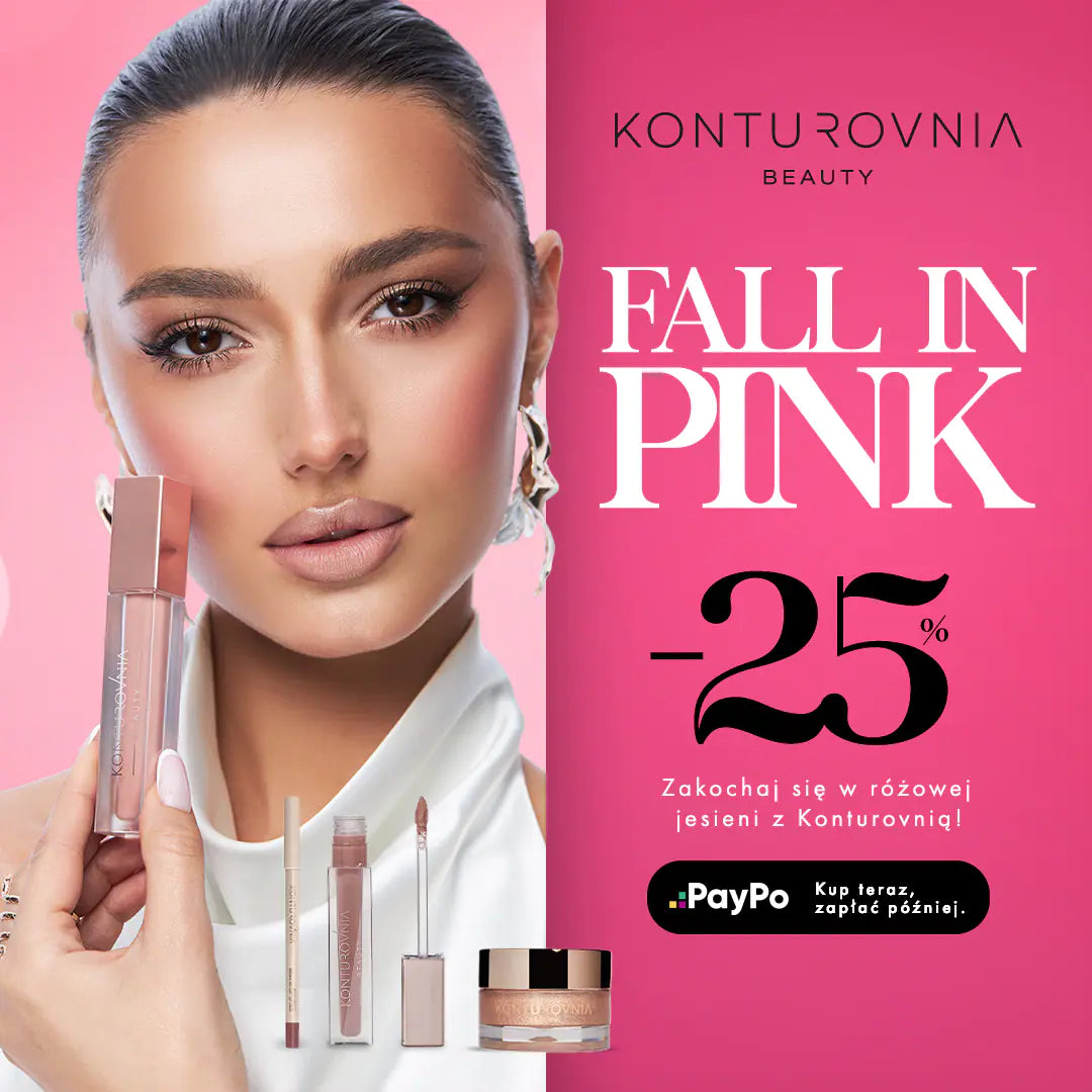 FALL IN PINK — 25% rabatu na kosmetyki Konturovnia Beauty